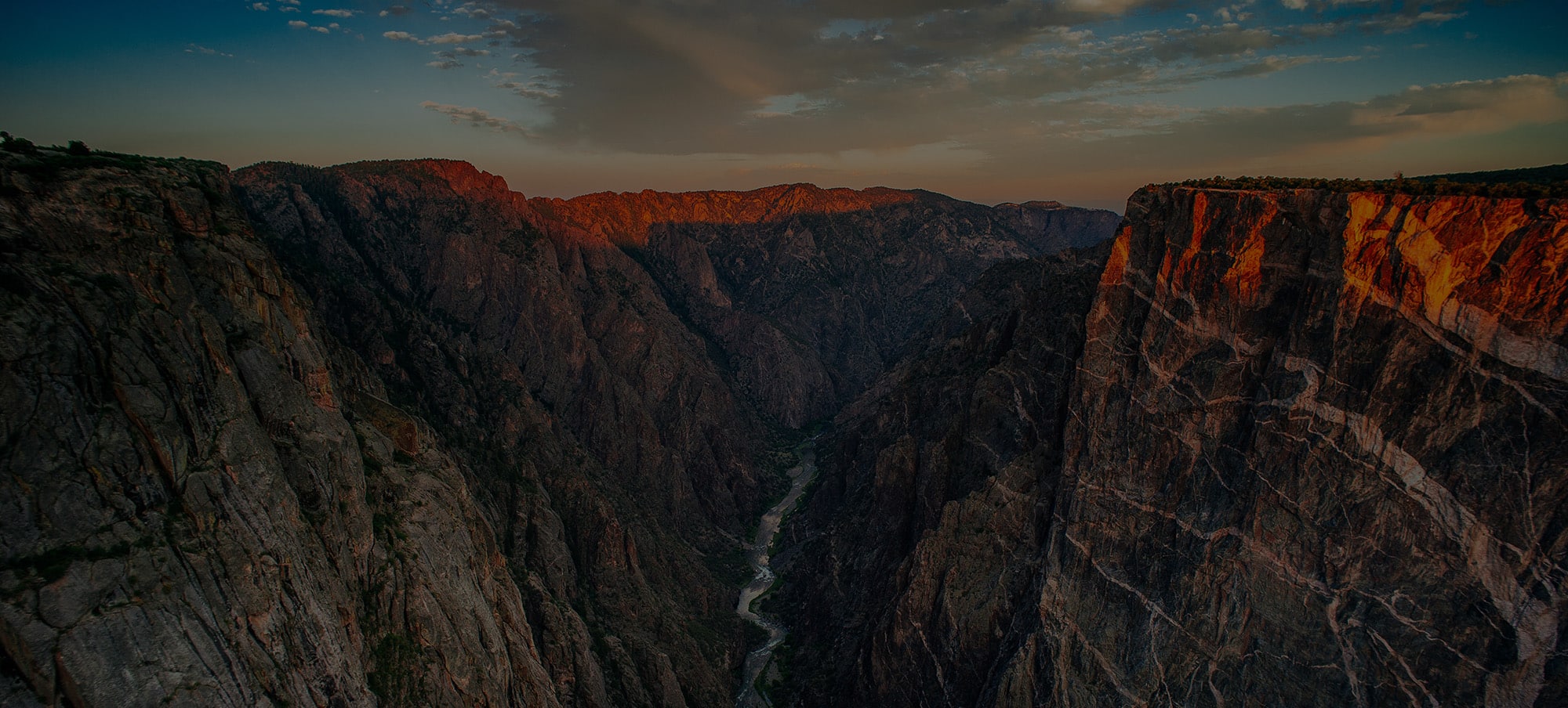 the top of Black Canyon in Montrose